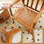 Chaise d'appoint avec structure en bois massif-155854249