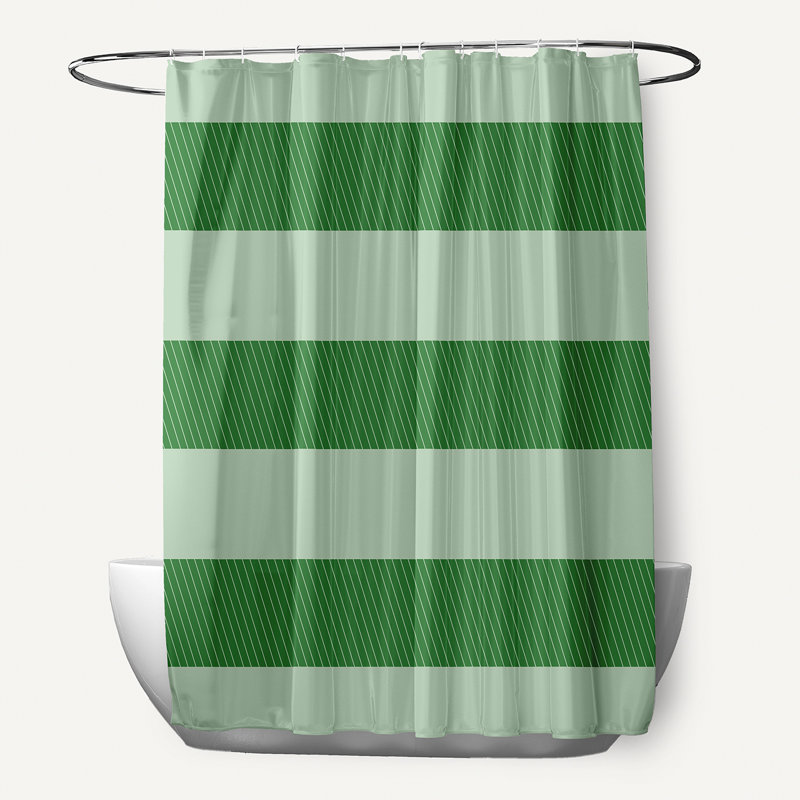 Rideau de douche Lumri, Vert