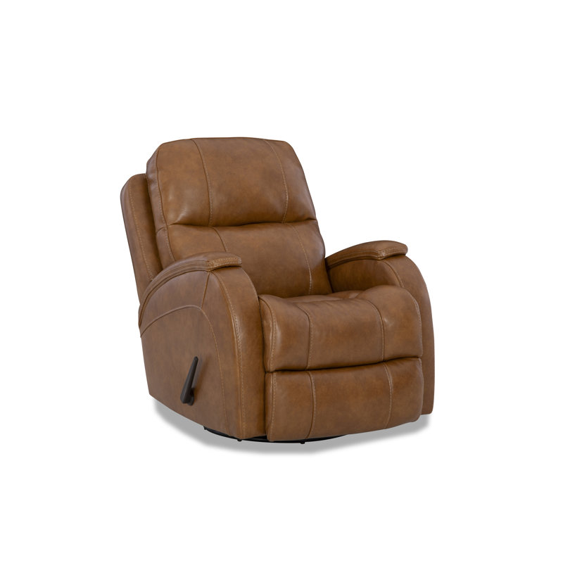 Fauteuil inclinable et pivotant Carlitha, Brun