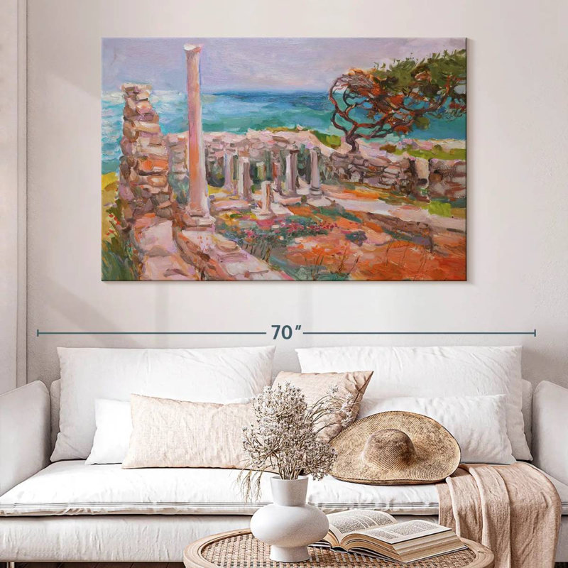 Colonnes de la mer Égée, H 34 po x l 51 po