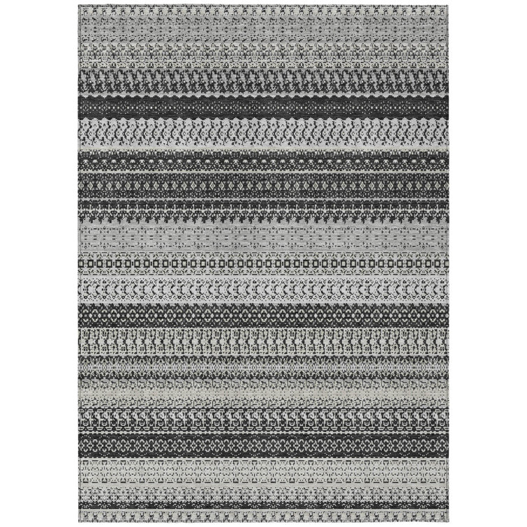 Striped Indoor / Outdoor Rug