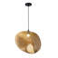 Luminaire suspendu tissé en rotin 1 lumière Wabi-sabi
