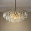  Luminaire suspendu moderne en verre de Murano de 28 po à 6 lumières en verre de Murano-832740290-832740291