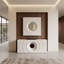 Void Console Table, White Stone