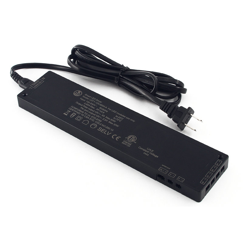 Transformateur électronique DEL 12 V 22 W à DEL blanc, 60 W