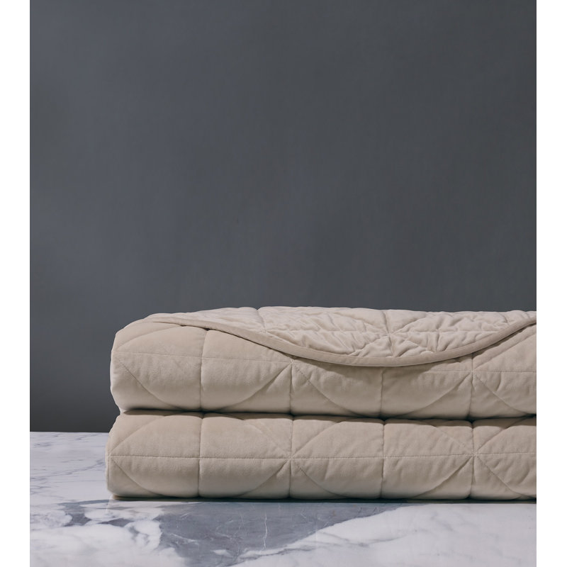 Harper Velvet Coverlet, Super King Coverlet
