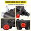 Valve de commande directionnelle hydraulique, 1 valve de tiroir hydraulique, 21 gal / min