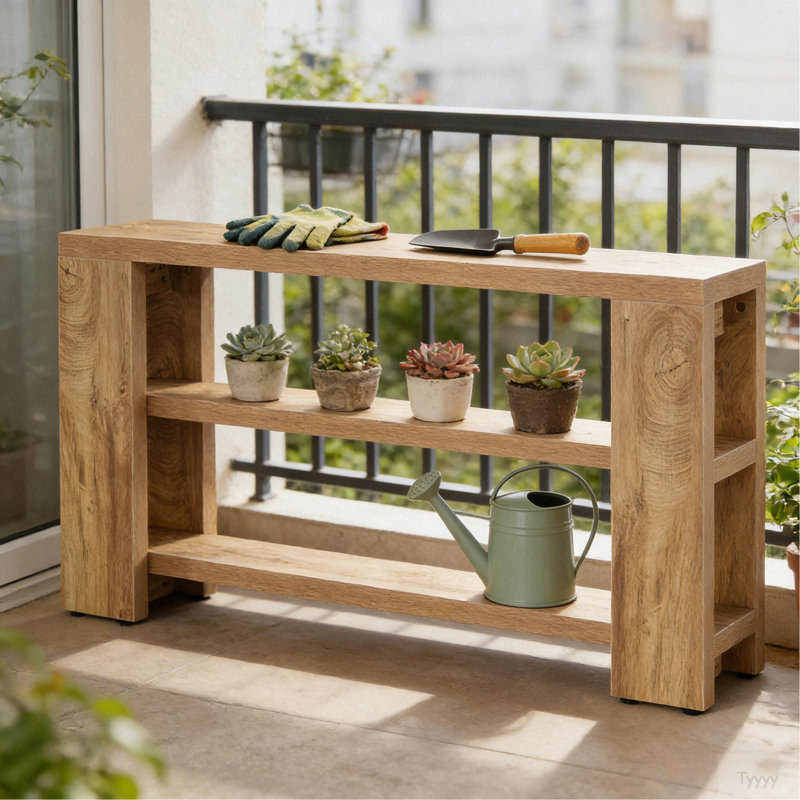 Sofa Table,3-Tier Side Table,Console Table
