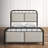 Audriauna Upholstered Metal Open-Frame Bed