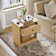57.7cm W Solid Wood Bedside Table