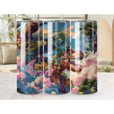 Choose Handmade Tumblers 591 mL Vacuum Insulated Stainless Steel (18/8) Travel Tumbler with Straw