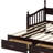 Daybed With Trundle Bed, Extendable Daybed With Two Storage Drawers-930693412