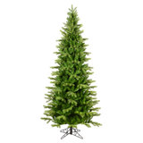 Vickerman 9'' X 52" Balsam Spruce Slim Artificial Christmas Tree, Unlit