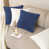 Blanc / bleu marine
