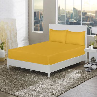 Microfiber Brushed 40cm Deep Fitted Sheet