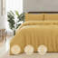 MHG Living Chunky Waffle Striped Duvet Cover Set Polycotton - Includes Pillowcase - Single/Double/King/Super King-122257462-122257463