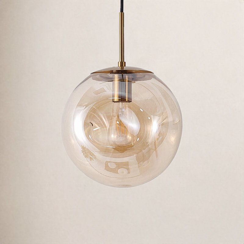 Fika 1 - Light Gold Single Pendant