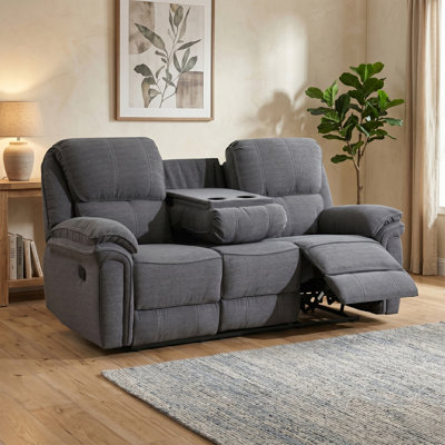 Altovese 3 Seater Polyester Blend Recliner Sofa
