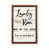 Toile avec cadre en bois classique est en rupture de stock