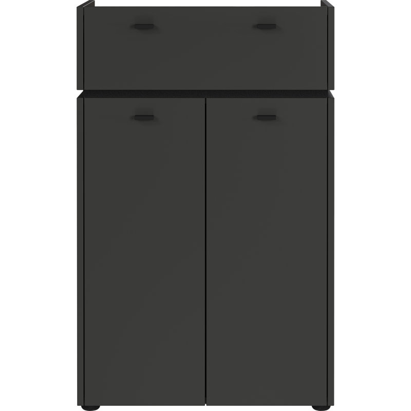 Lorryann Freestanding Bathroom Cabinet, Graphite