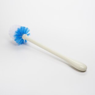 OXO Good Grips Household Scrub Brush, White/Blue Nylon/Polypropylene  Bristles, 5 Brush, 5 Black/White Handle (33881)