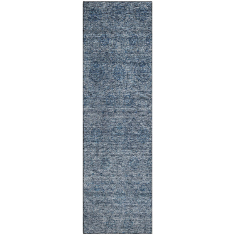 Premium Machine Washable Melvin AMF1170 Global Rug, Runner 2'3" x 7'6"