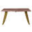 Brooklawn Solid Wood Top Metal Base Dining Table-2032854776-2032738187-2032738186