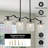 Sufyaan 4 - Light Matte Black Pendant