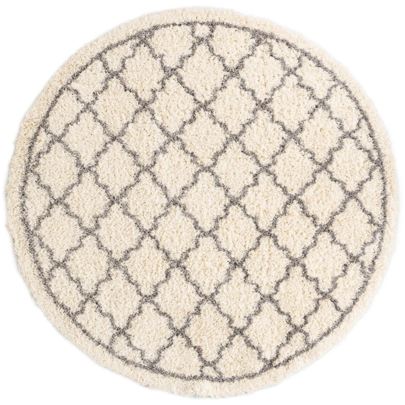 Tapis Tarquinio, Rond 10pi, Ivory