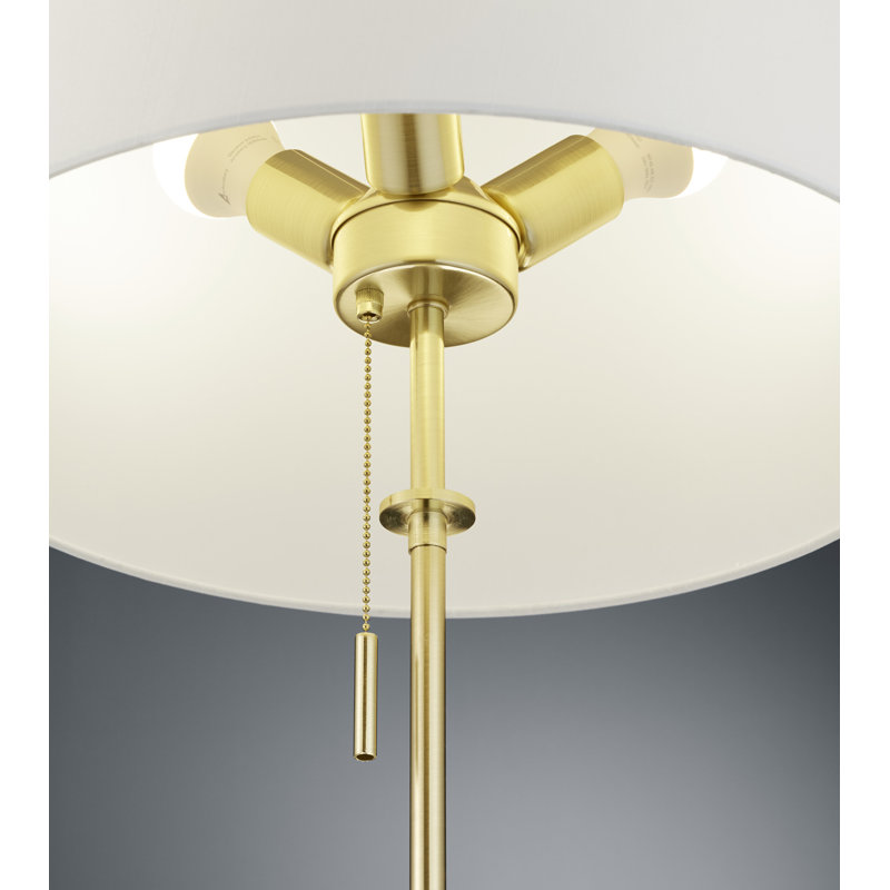 Lampe sur pied 71 po Shapiro, Bronze
