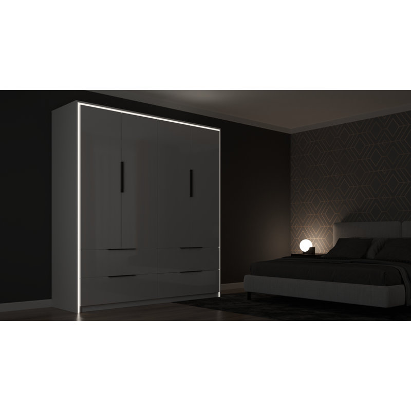 Armoire Prattsburgh, Gris