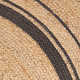 Natural Fiber Braided Round Area Rugs