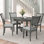5Pc Dining Table Set