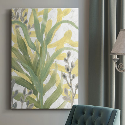 Sea Grass Fresco IV, toile tendue avec châssis de qualité supérieure - prête à être accrochée