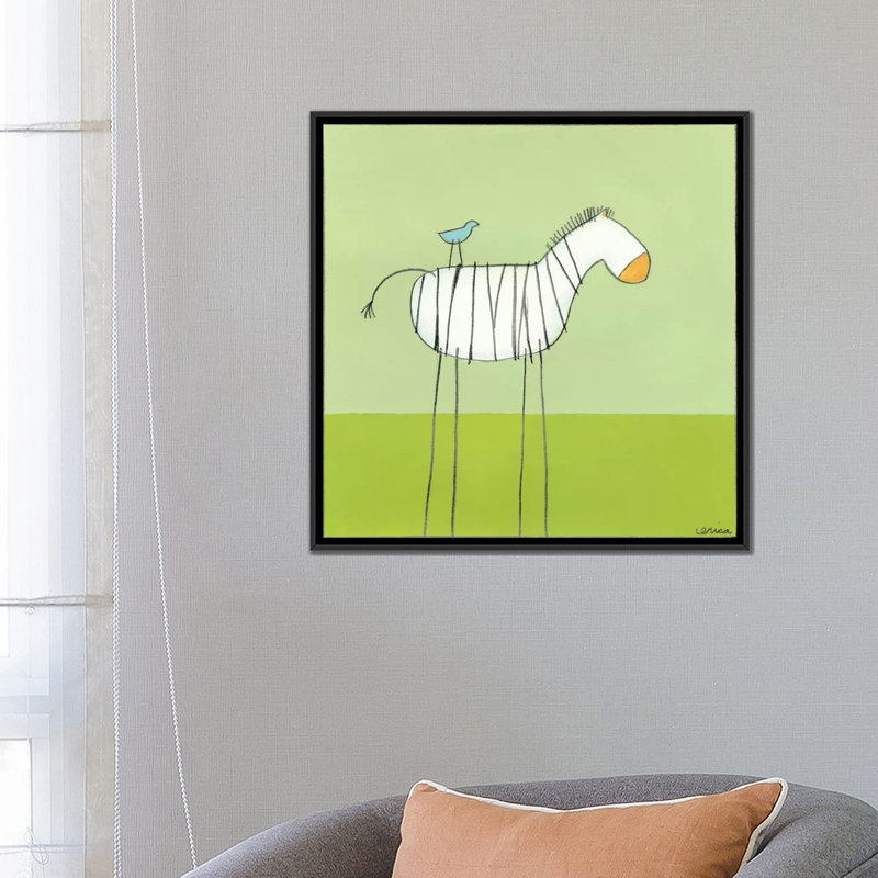 « collant-leg series », reproduction d’art sur toile zèbre i, H 26 po x l 26 po x P 1,5 po, Toile tendue, Pas de tapis