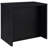 Freestanding Home Bar with Open Storage