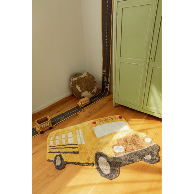 Tapis lavable autobus scolaire