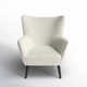 Avonel Upholstered Wingback Chair