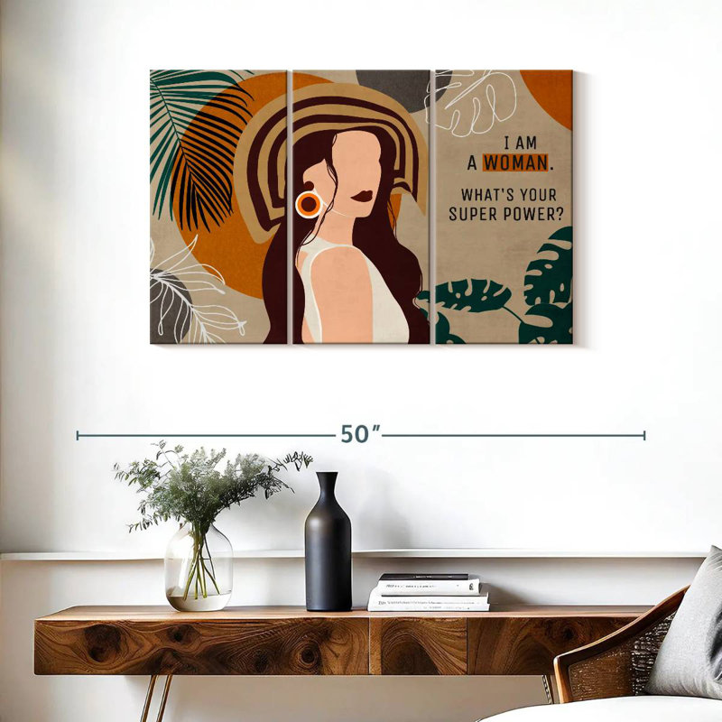 Khyia I Am A Woman III, H 24 po x l 38 po