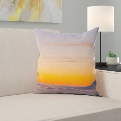 Coussin de jeté mt fuji