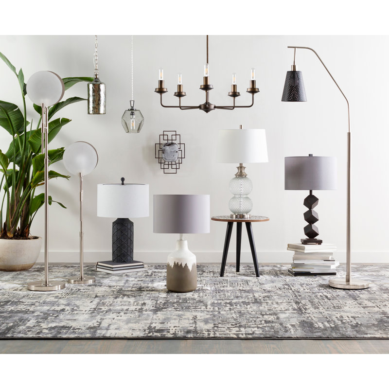 1 - Light Black, Rust Flush Mount