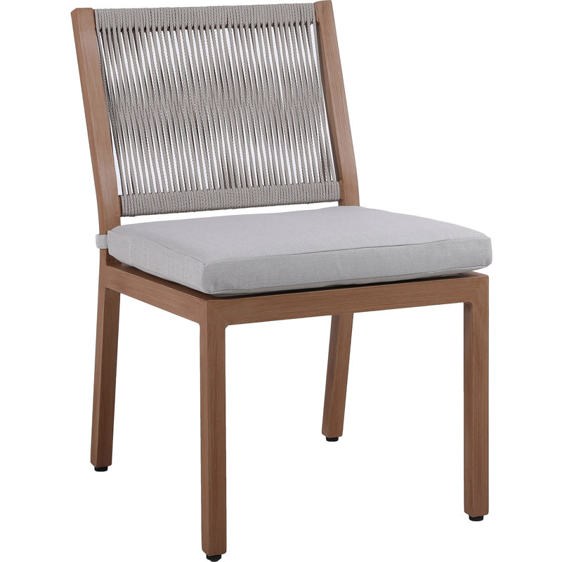 Chaise d'appoint de patio Maui Callianne, Gris