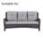Schutt Outdoor 3.54'' Seat / Back Cushion-982084758