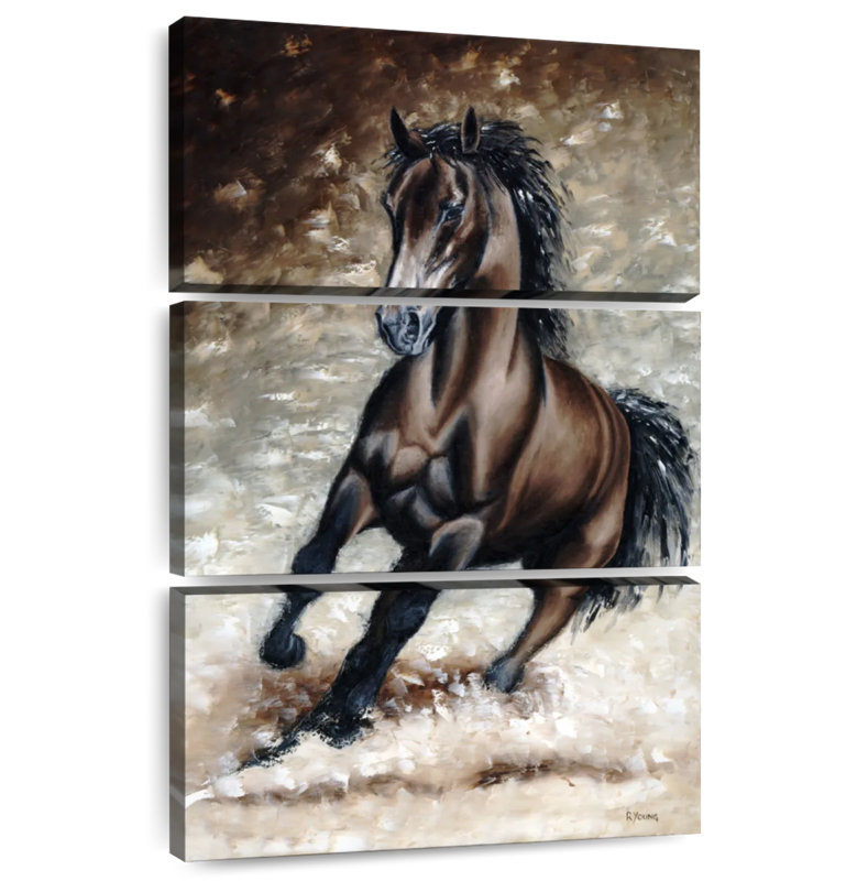 Brampt Frisky Arabian, 45" H x 28" W