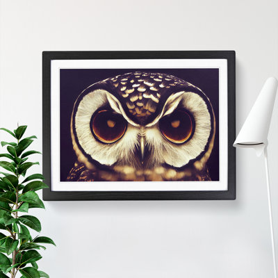Exquisite Owl - Single Picture Frame Print