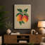 Peaches and Leaves Botanical - Wrapped Canvas-1210798394-1210798396