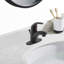 Robinet de salle de bain à ensemble central avec bonde