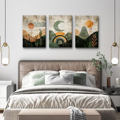 3 Piece Wrapped Canvas Print
