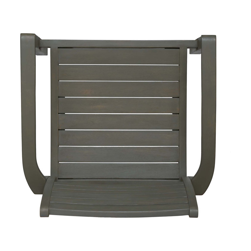 Chaises de salle à manger d'extérieur, Gris