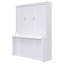 Grand lit escamotable avec tablette-114239071